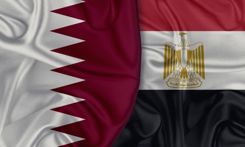 وفد مصر وقطر خلال اجتماع رسمي لمناقشة وقف إطلاق النار في غزة يونيو 2025